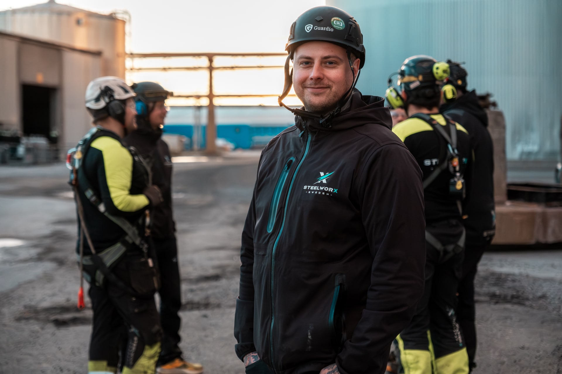 Verkstadsarbetare hos Steelworx